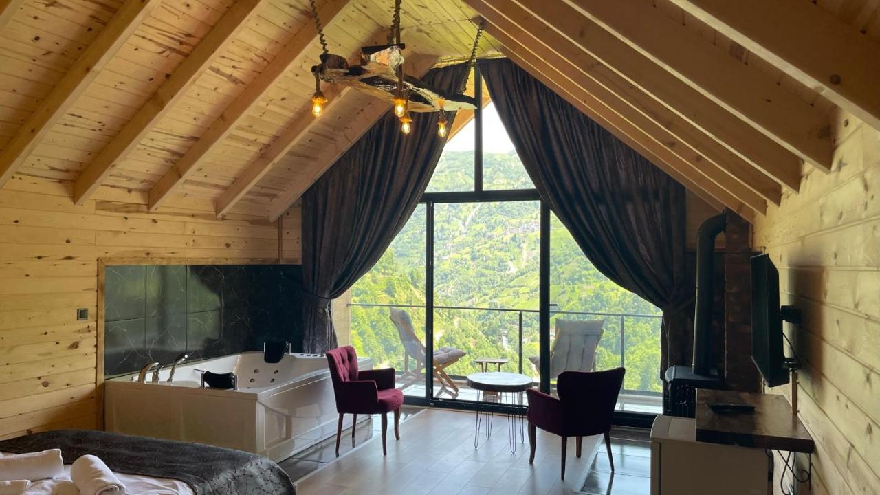 Aparthotel Devran Çamlıhemşin Esterno foto