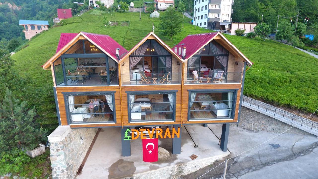 Aparthotel Devran Çamlıhemşin Esterno foto