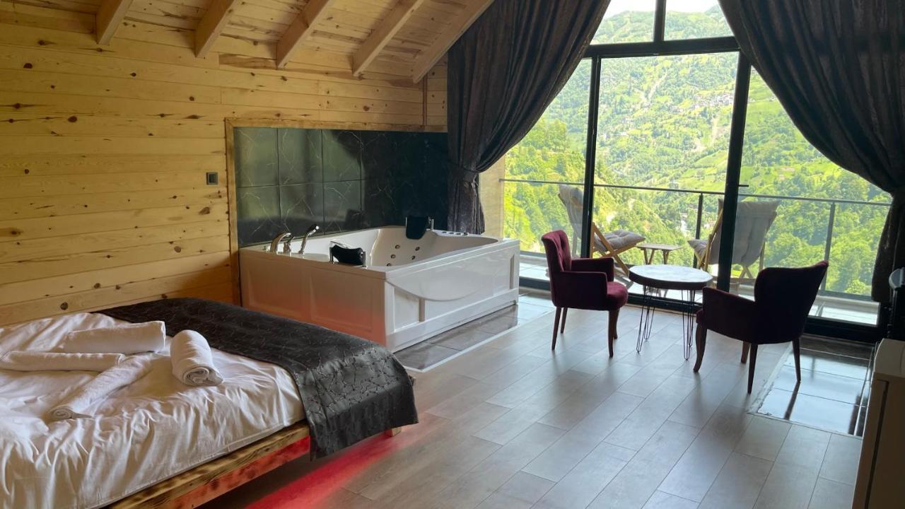 Aparthotel Devran Çamlıhemşin Esterno foto
